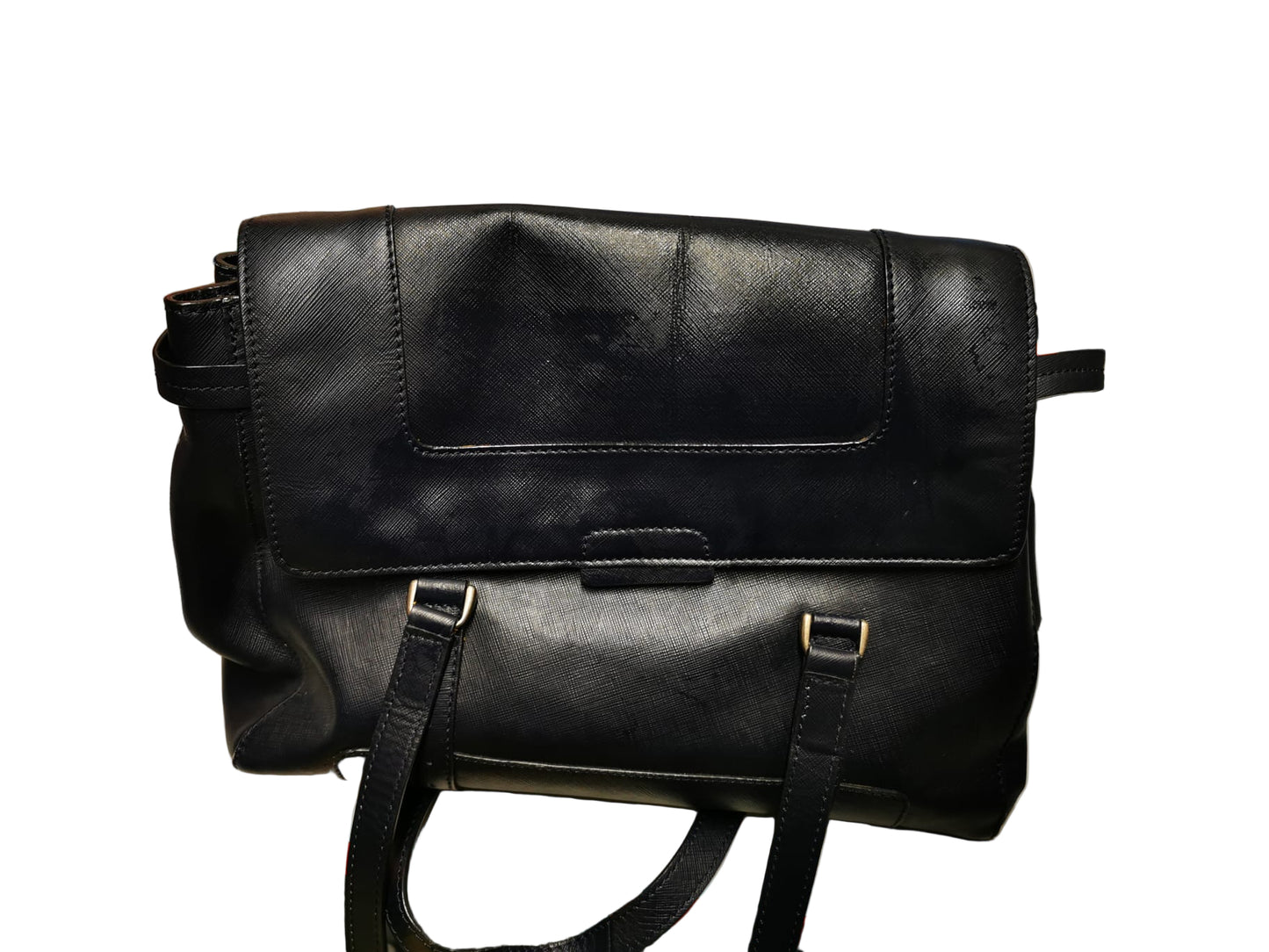 White Stuff, Navy Satchel bag, Used but in overall good condition