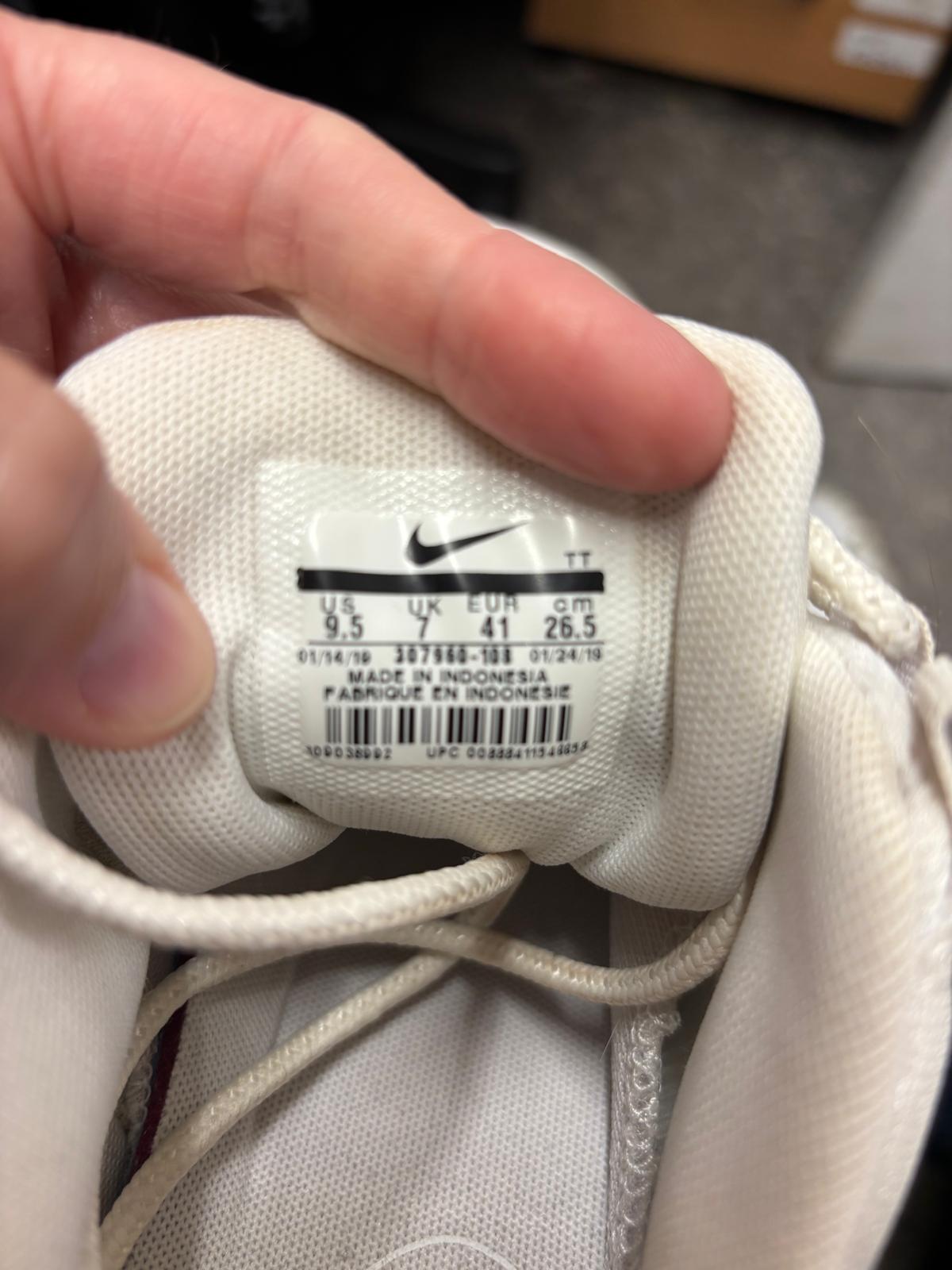 Nike Air Max White Trainers UK size 7