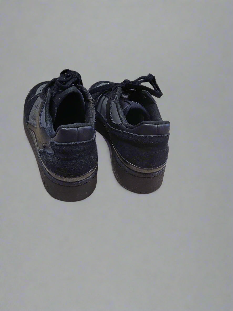 Low Adidas Men's Size UK 6 Black Skater Suede/Leather Shoes