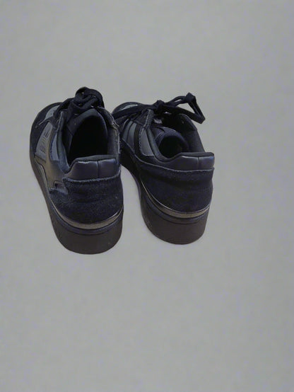 Low Adidas Men's Size UK 6 Black Skater Suede/Leather Shoes