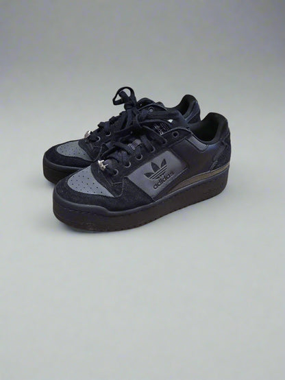 Low Adidas Men's Size UK 6 Black Skater Suede/Leather Shoes