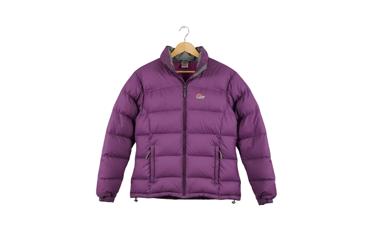 Alpine Lowe Ladies Padded Jacket UK 12 EU 40 - Purple Colour - GOOD USED CONDITION