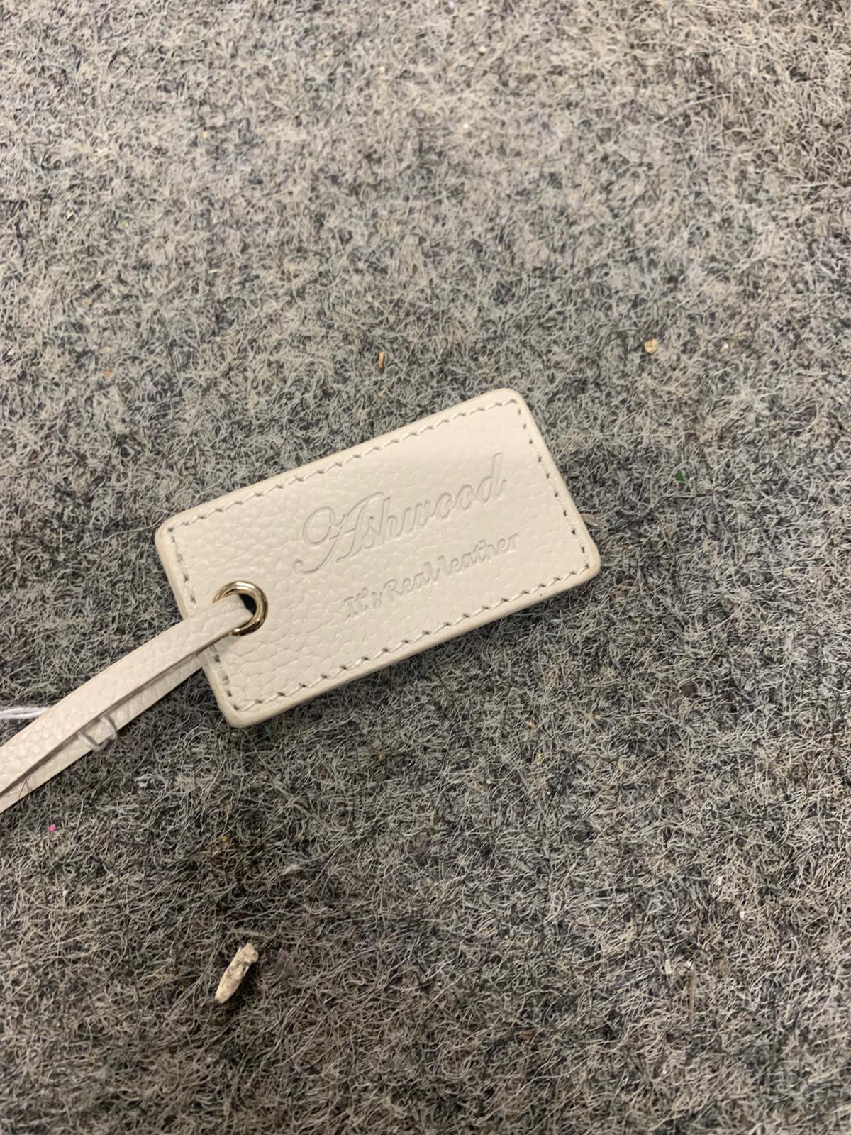 Ashwood Cross Body Leather Bag Cream