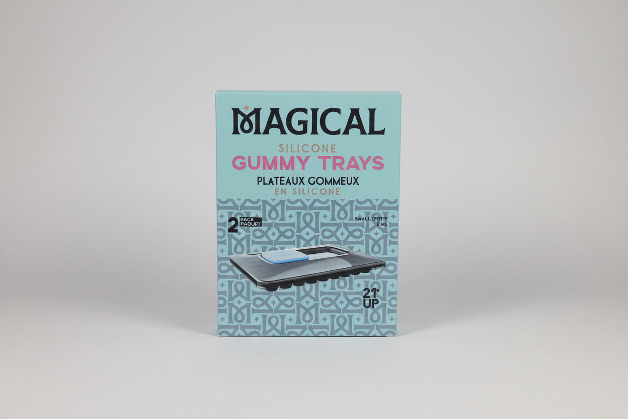 Magical silicone gummy trays 2pk