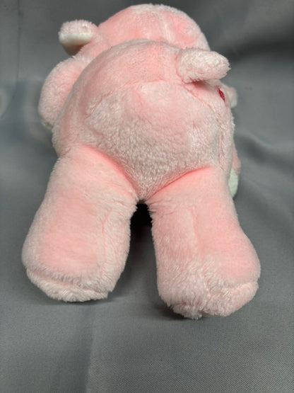 Vintage Original 1980's Care Bear Cousin 12" Lotsa Heart Plush Pre-love