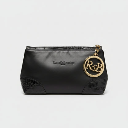 Russell and Bromley Black Cutch Bag - Good Used Condition