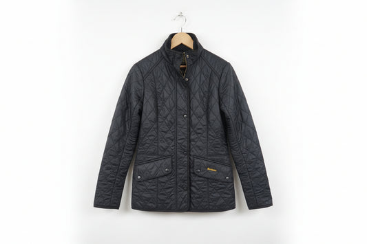 Barbour Cavalry black Polarquilt jacket size 10