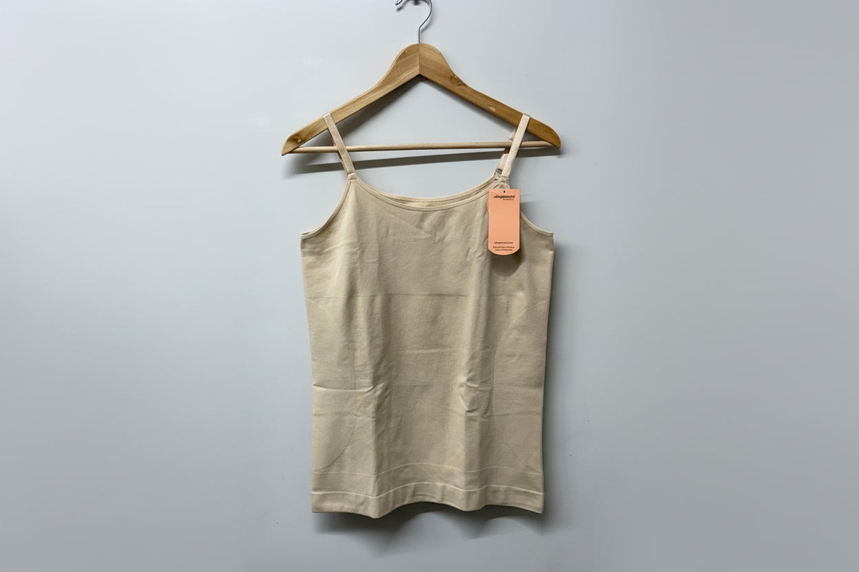 NEW Shapermint Essentials All Day Every Day Scoop Neck Cami - Nude/Beige - SIZE XXXL