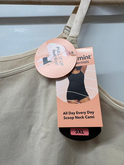 NEW Shapermint Essentials All Day Every Day Scoop Neck Cami - Nude/Beige - SIZE XXXL