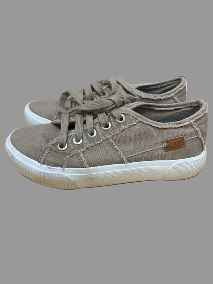 Blowfish Casper Sneakers Pebble UK 5 EU 38 Lace-Up Trainers - Excellent Condition