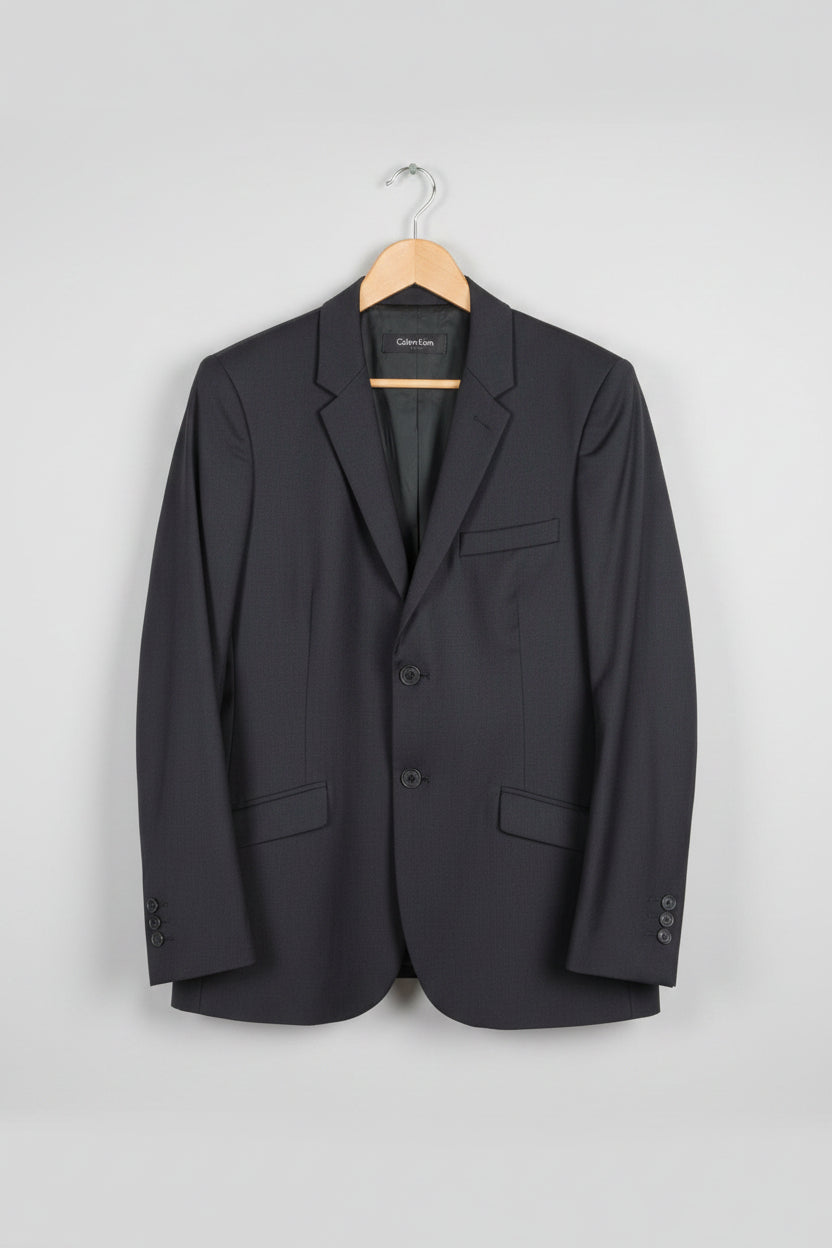 BNWT Calvin Klein Black Blazer (S) UK 8 EU 36 Jacket Double Breasted - NEW