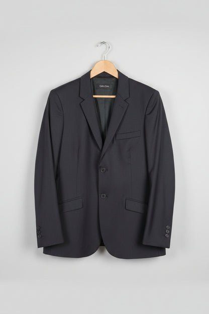 BNWT Calvin Klein Black Blazer (S) UK 8 EU 36 Jacket Double Breasted - NEW