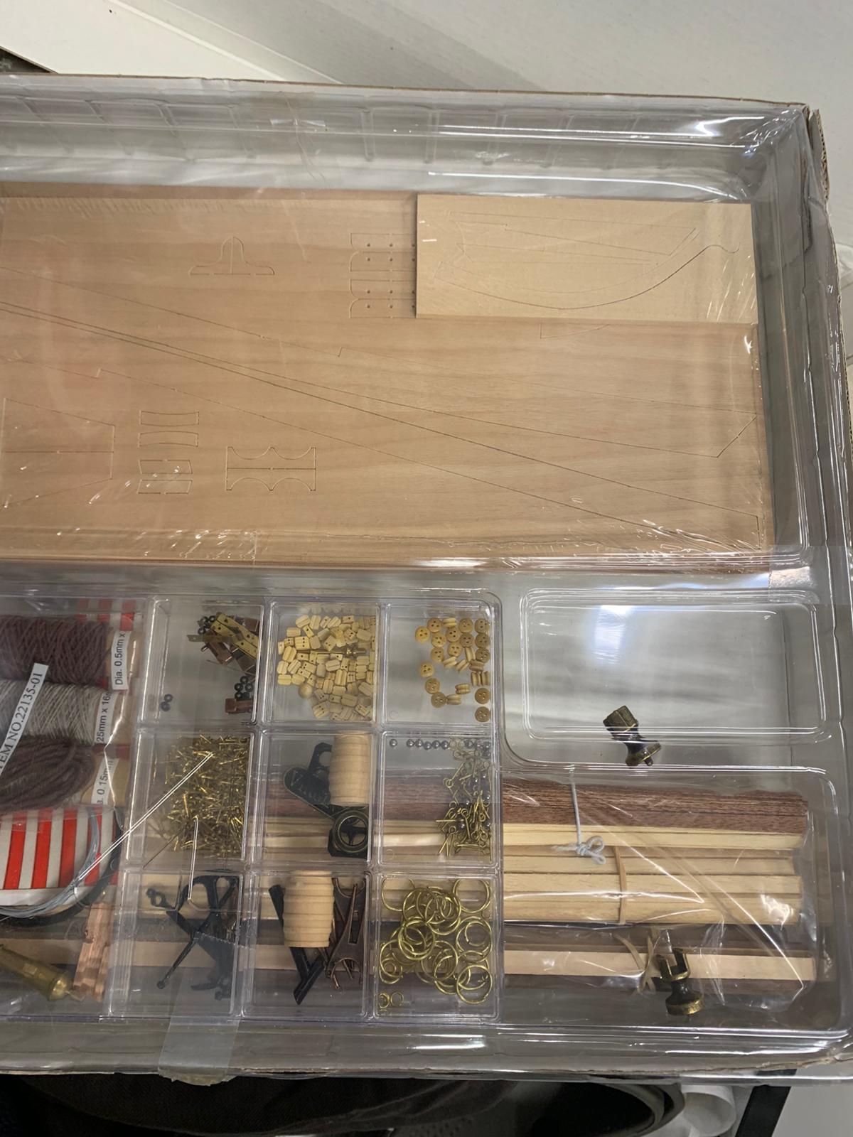 Artesania Latina Virginia 1819 wooden Construction Kit Scale 1:41 Complete