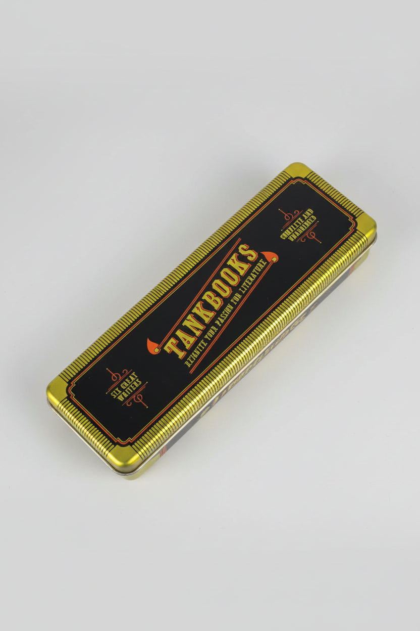 TANKBOOKS - 6 GREAT WRITERS (5 NEW AND SEALED 1 OPENED)