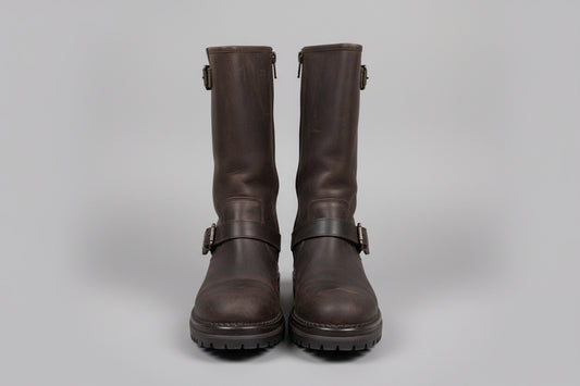 Osprey London 'The Quartz' Ladies Leather Biker Boots UK Size 7 EU 40 - GOOD USED CONDITION