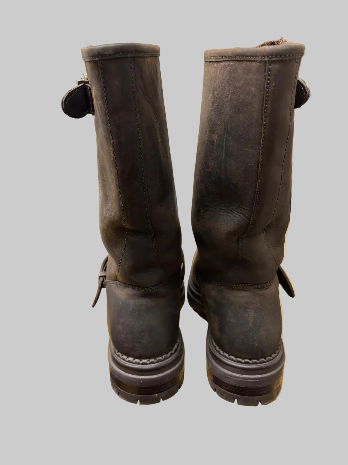 Osprey London 'The Quartz' Ladies Leather Biker Boots UK Size 7 EU 40 - GOOD USED CONDITION