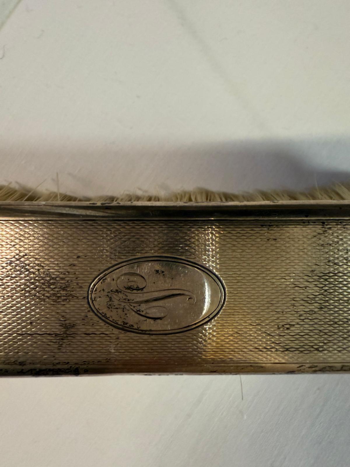 Sterling Silver Dressing Brush Vintage VTG Antique 1910? Birmingham
