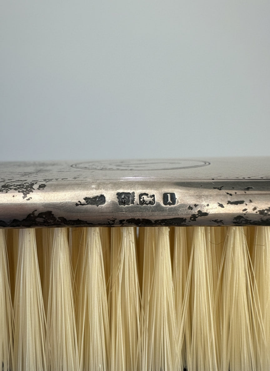 Sterling Silver Dressing Brush Vintage VTG Antique 1910? Birmingham