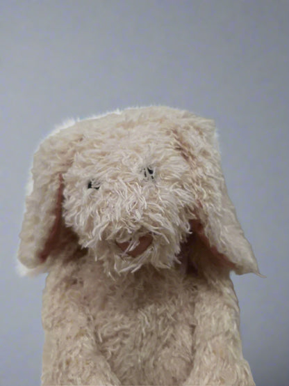 Jellycat Betty Bunny Tot Plush Rabbit Retired Shaggy Soft Pink Beige Toy 18cm