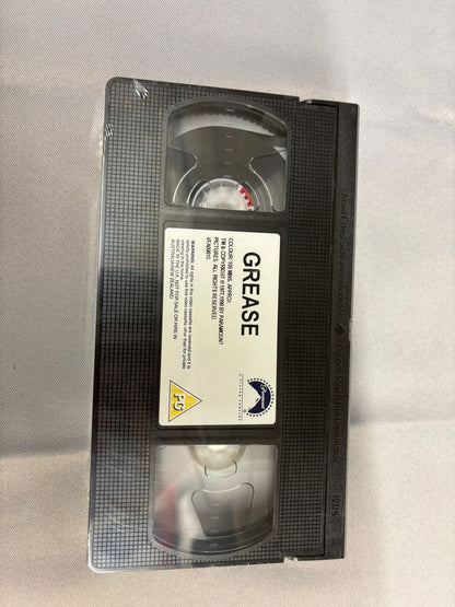Grease VHS Film 20th Anniversary Edition John Travolta Olivia Newton-John Sealed Cassette