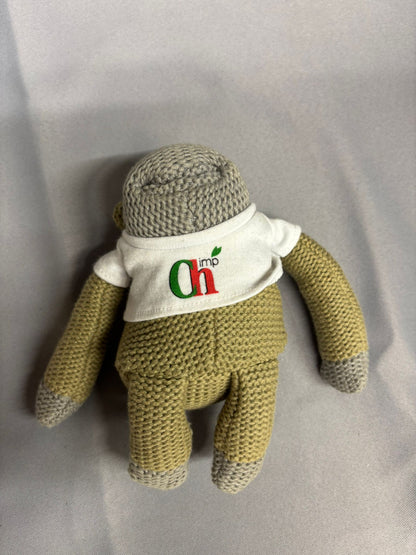 Pair 2 x PG Tips Knitted Chimps Window Sucker Set
