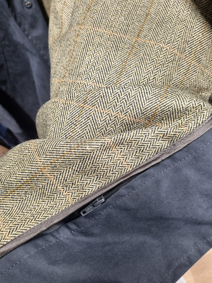 Marks and Spencer leather collar rain coat