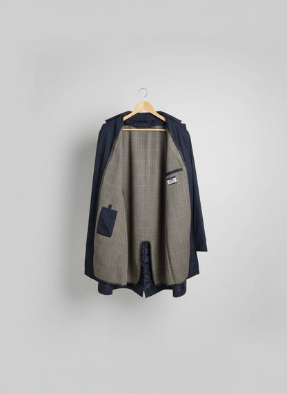 Marks and Spencer leather collar rain coat