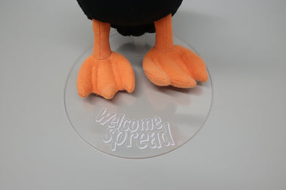 Colonel Webspread Plush Toy - Collectable Toy with Stand - GOOD USED CONDITION