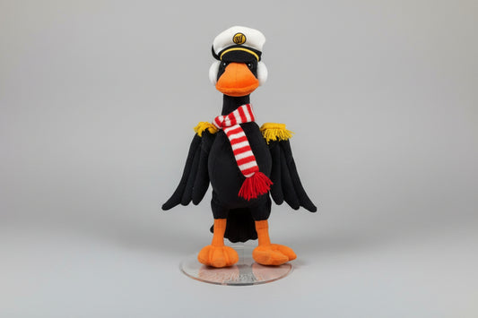 Colonel Webspread Plush Toy - Collectable Toy with Stand - GOOD USED CONDITION