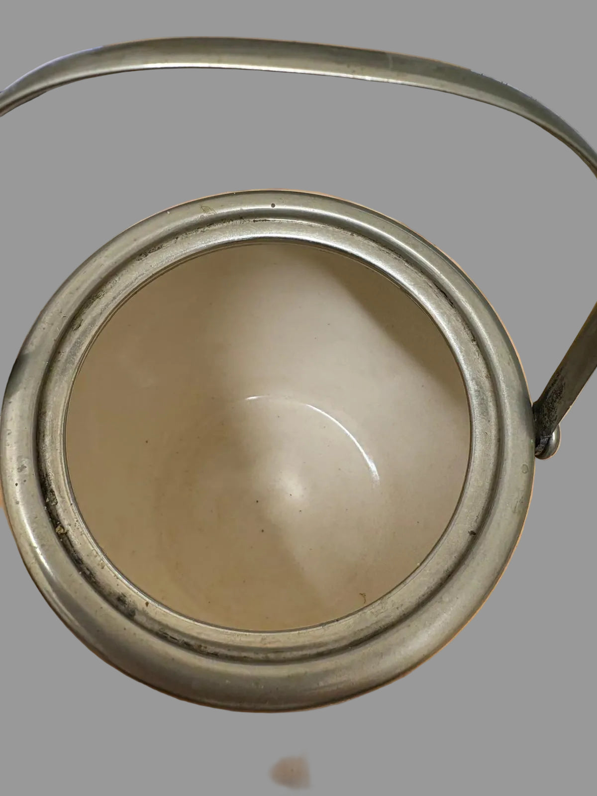 Devonware Floral and Bird Biscuit Barrel - Top Handle - Decorative - GOOD USED CONDITION