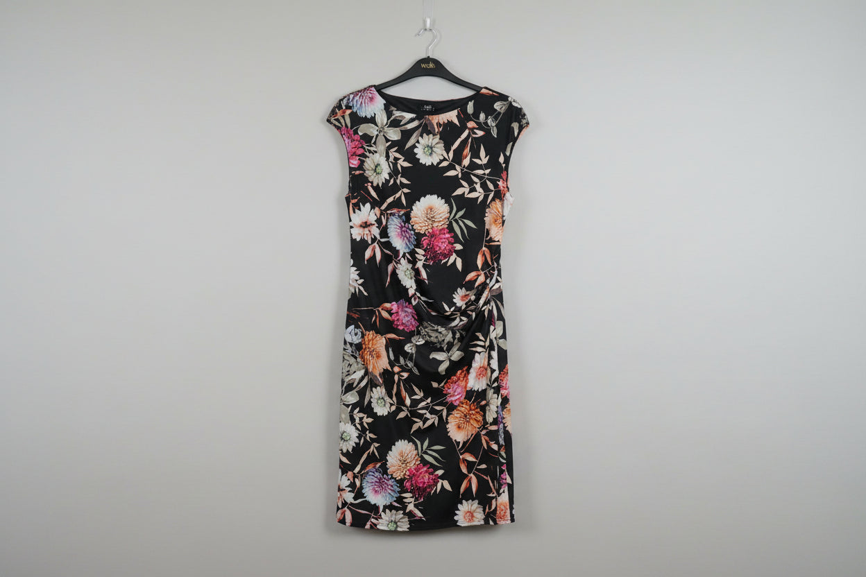 Sleeveless floral dress by Wallis size 14