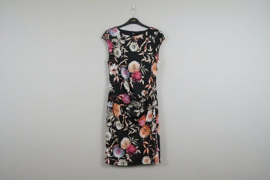 Sleeveless floral dress by Wallis size 14