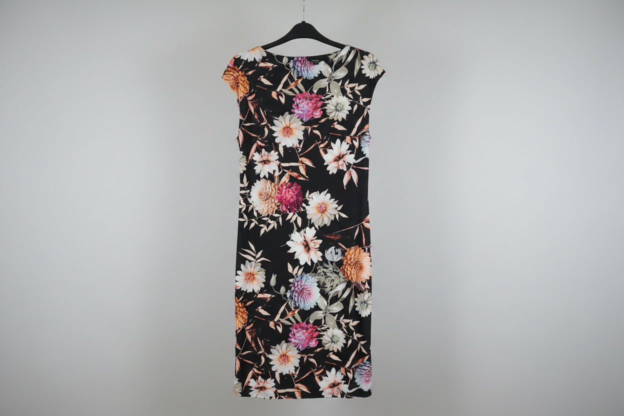 Sleeveless floral dress by Wallis size 14