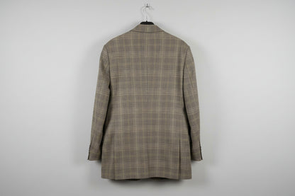 ESSENTIEL ANTWERP Check Blazer Jacket UK 10 EU 38 Grey Black Yellow Venton - GOOD USED CONDITION