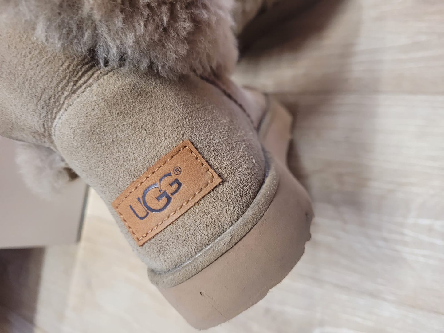 UGG Australia Classic Mini ankle boots in brown UK size 5