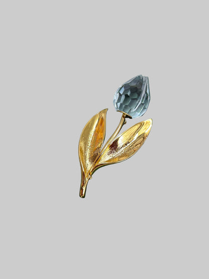Swarovski Crystal Memories Tulip Brooch Boxed