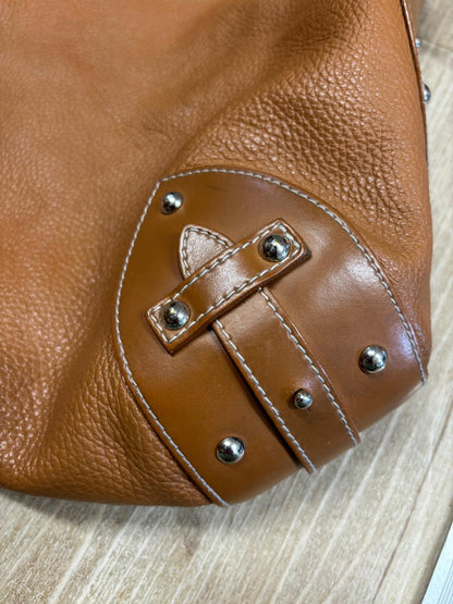 Furla Tan Leather Shoulder Bag