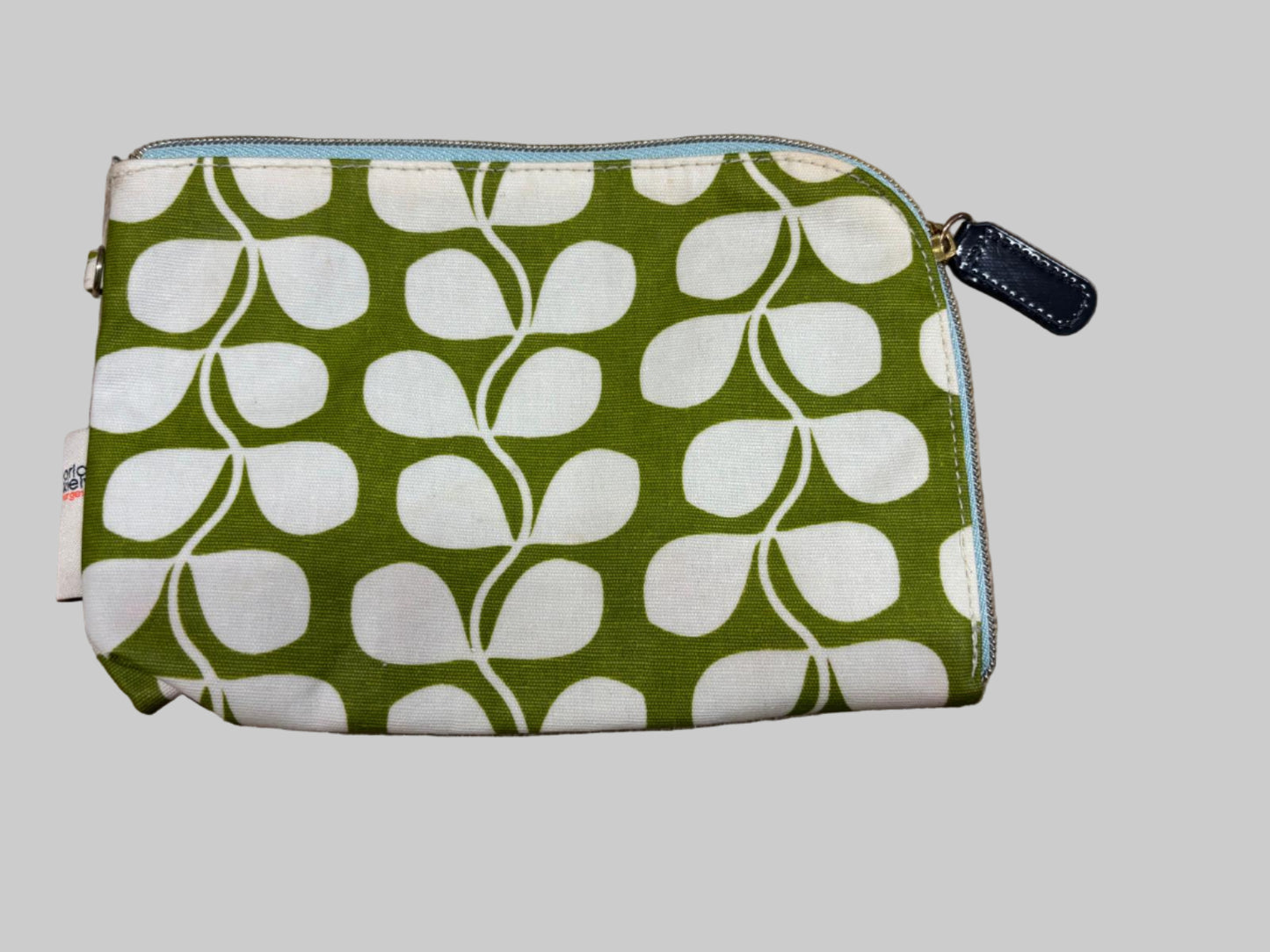 Orla Kiely Green Stem Travel Pouch
