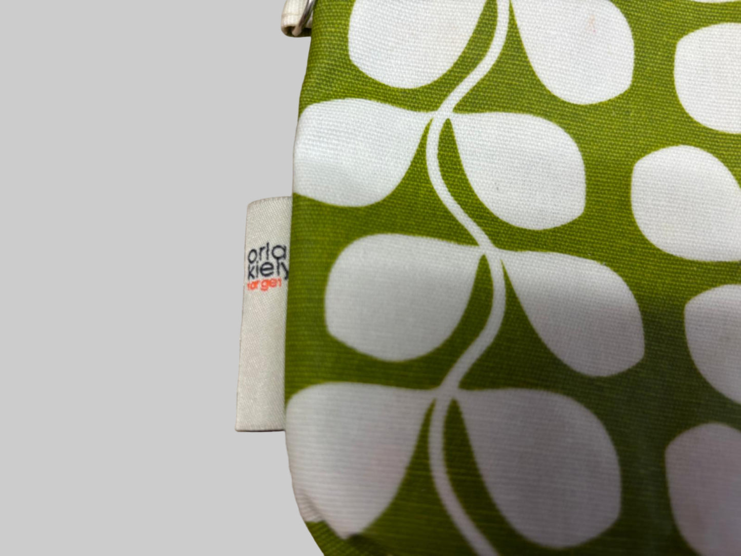 Orla Kiely Green Stem Travel Pouch