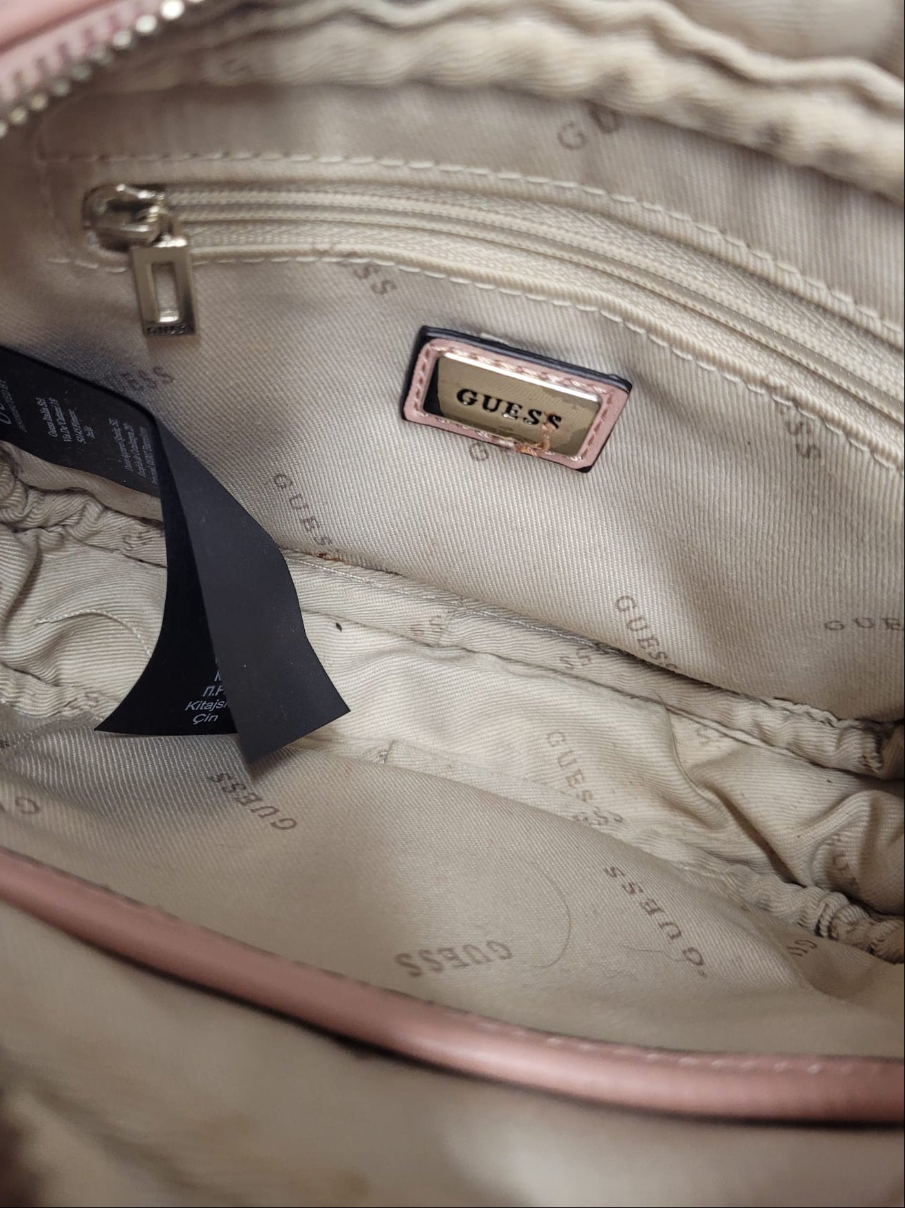 GUESS Sweet Candy Crossbody Bag Quilted Chain Strap