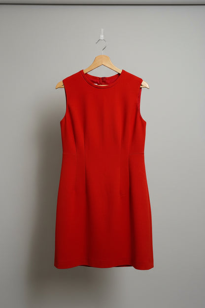 Hobbs London Orange Shift Dress UK SIZE 12 EU 40 - Fit & Flare - Good Used Condition - VGC