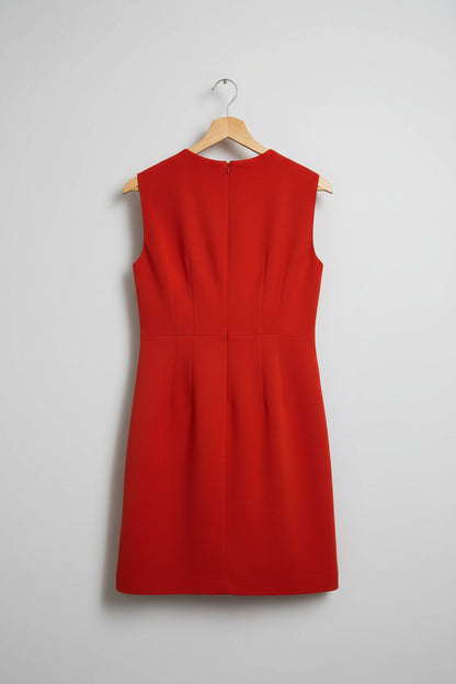 Hobbs London Orange Shift Dress UK SIZE 12 EU 40 - Fit & Flare - Good Used Condition - VGC