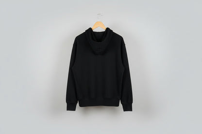 Paul Smith Men's Black Hoodie with Planet Print Size L Good Condition