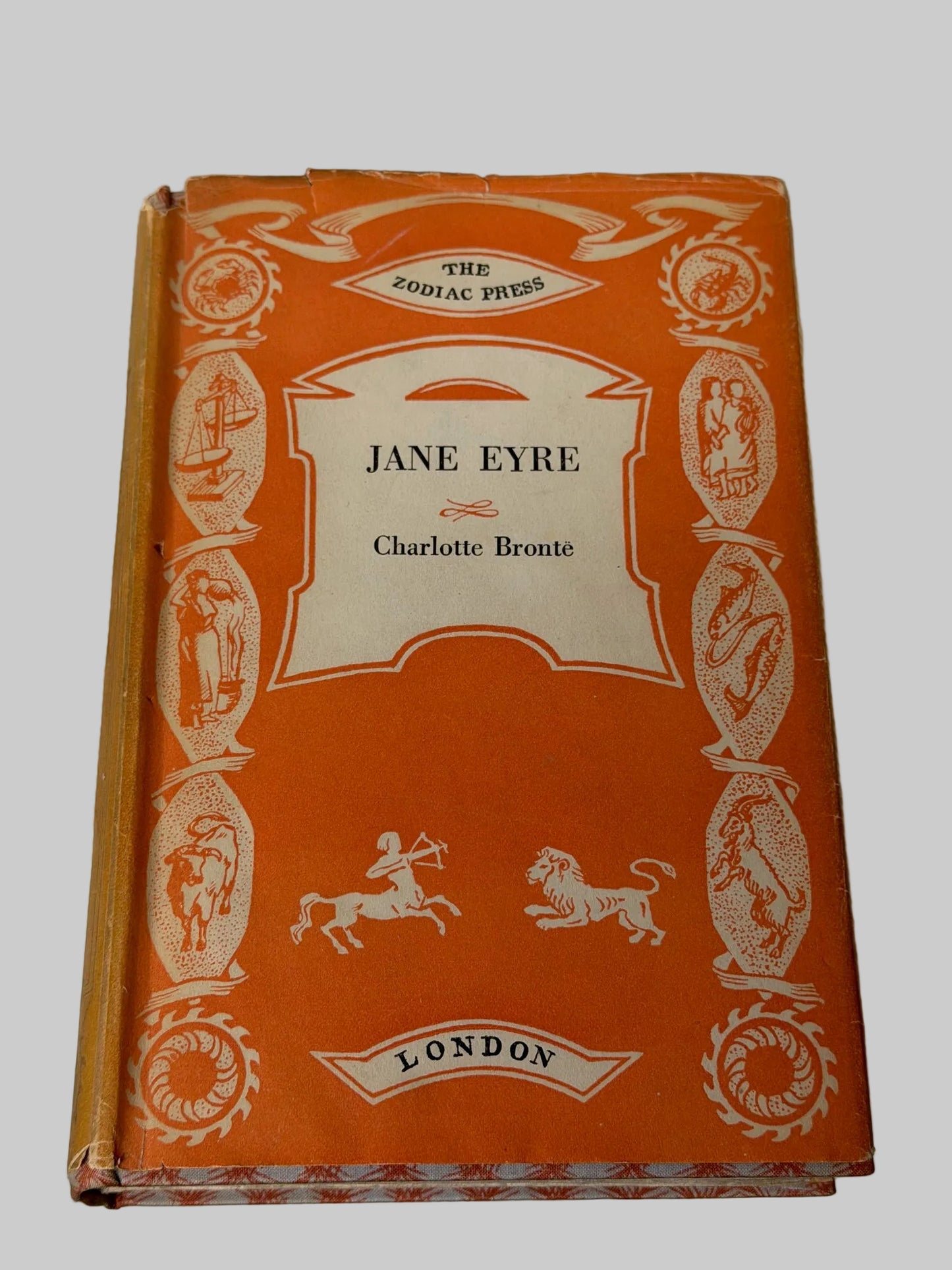 Jane Eyre by Charlotte Brontë - Vintage Zodiac Press Hardback - 100% to charity - GOOD USED CONDITION