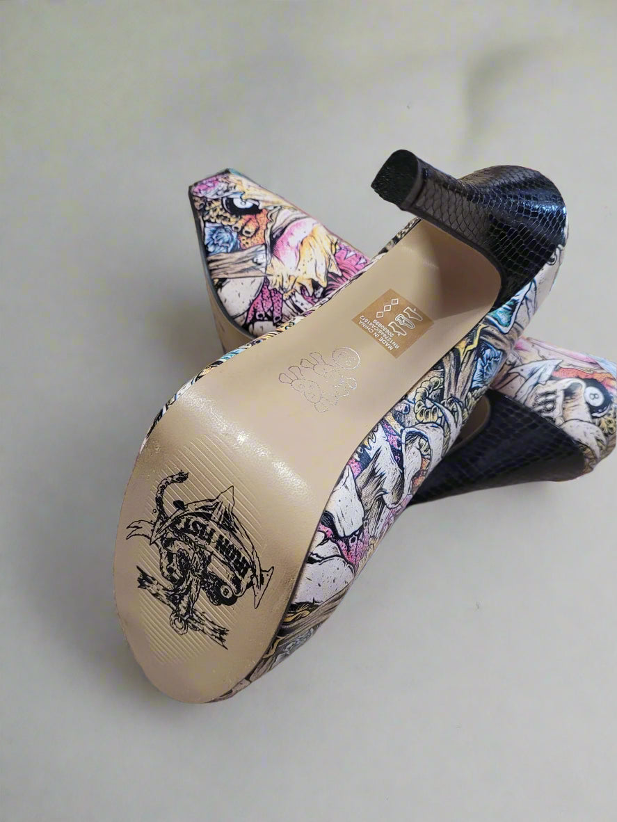 Iron Fist Stilettos Heels New UK 6 EU 39