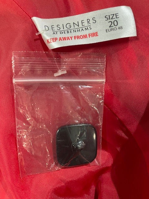 BNWT Principles Black & White Geometric Coat / Mac UK 20 EU 48 - NEW WITH TAGS