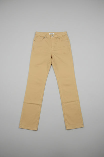 Beige Moschino Straight-Leg Jeans - UK 10 12 EU 38 40 - Very Good Used Condition - Women's