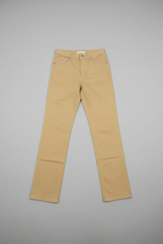Beige Moschino Straight-Leg Jeans - UK 10 12 EU 38 40 - Very Good Used Condition - Women's