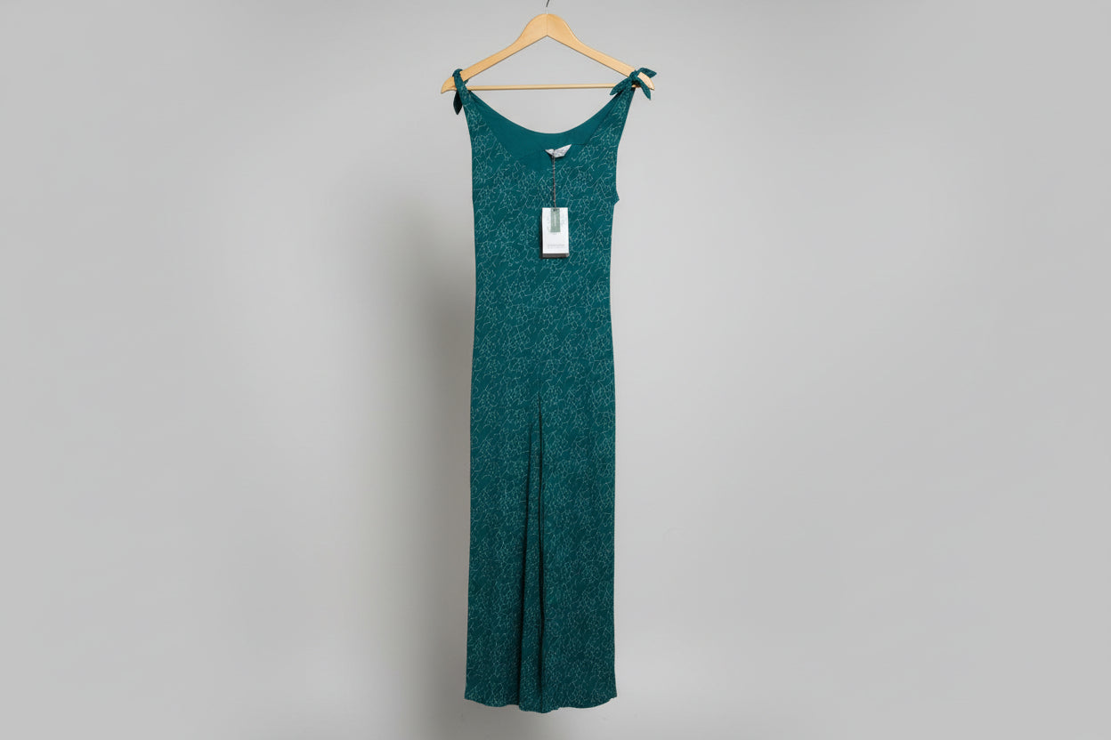 Nomads Sleeveless Green Jumpsuit UK 10 EU - Geo Printed -  BNWT