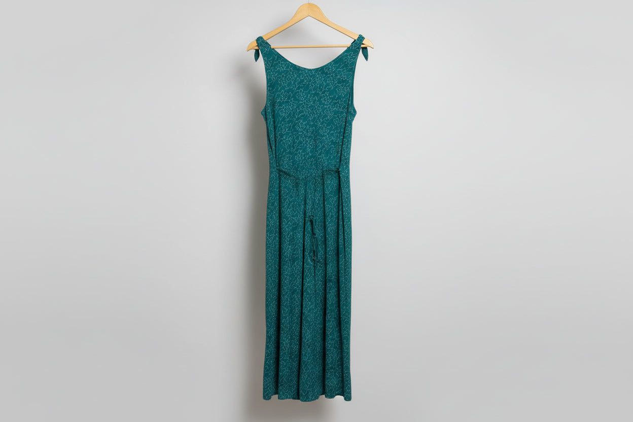 Nomads Sleeveless Green Jumpsuit UK 10 EU - Geo Printed -  BNWT